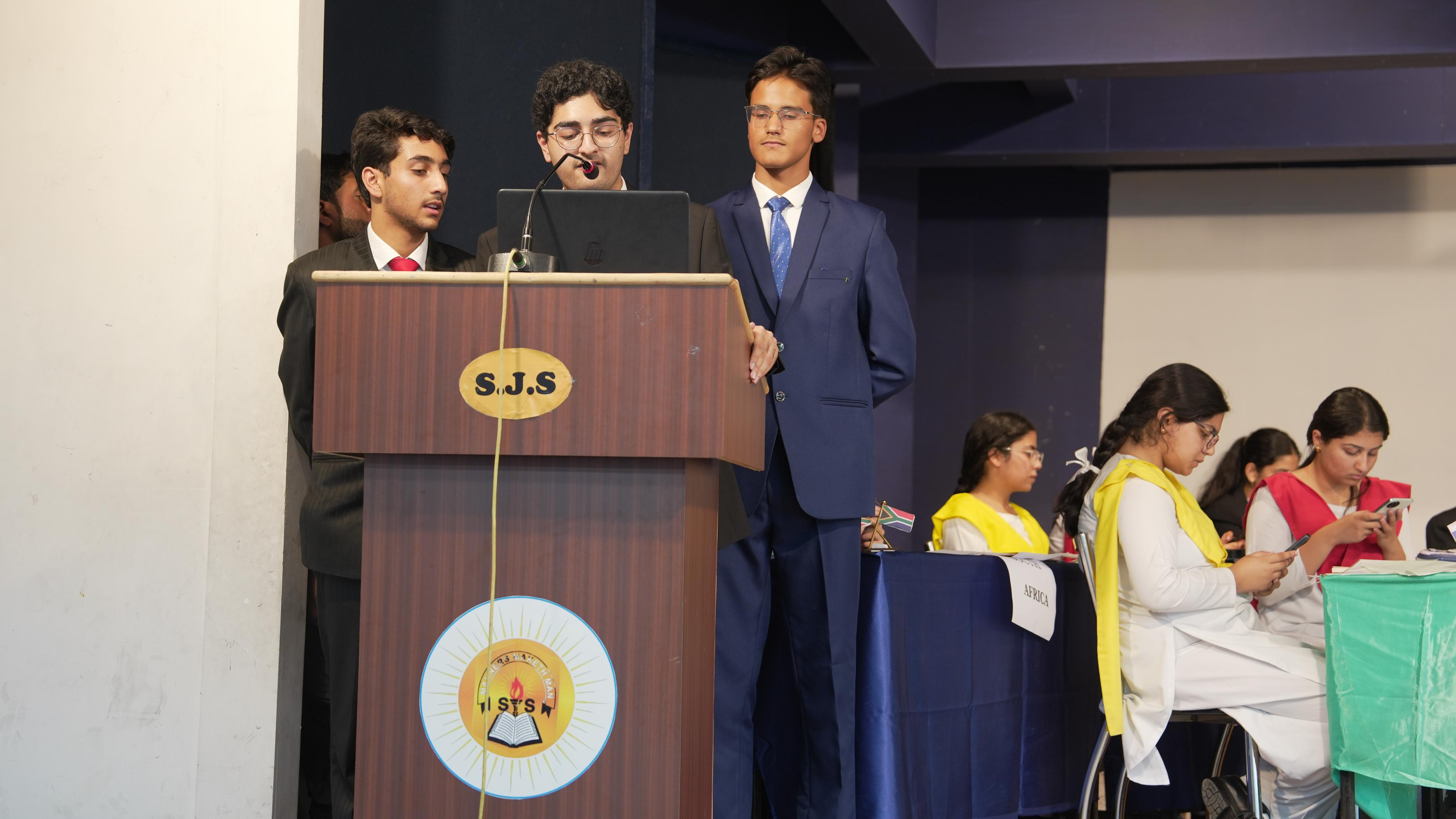 MUN Program :: St. Joseph's Higher Secondary School